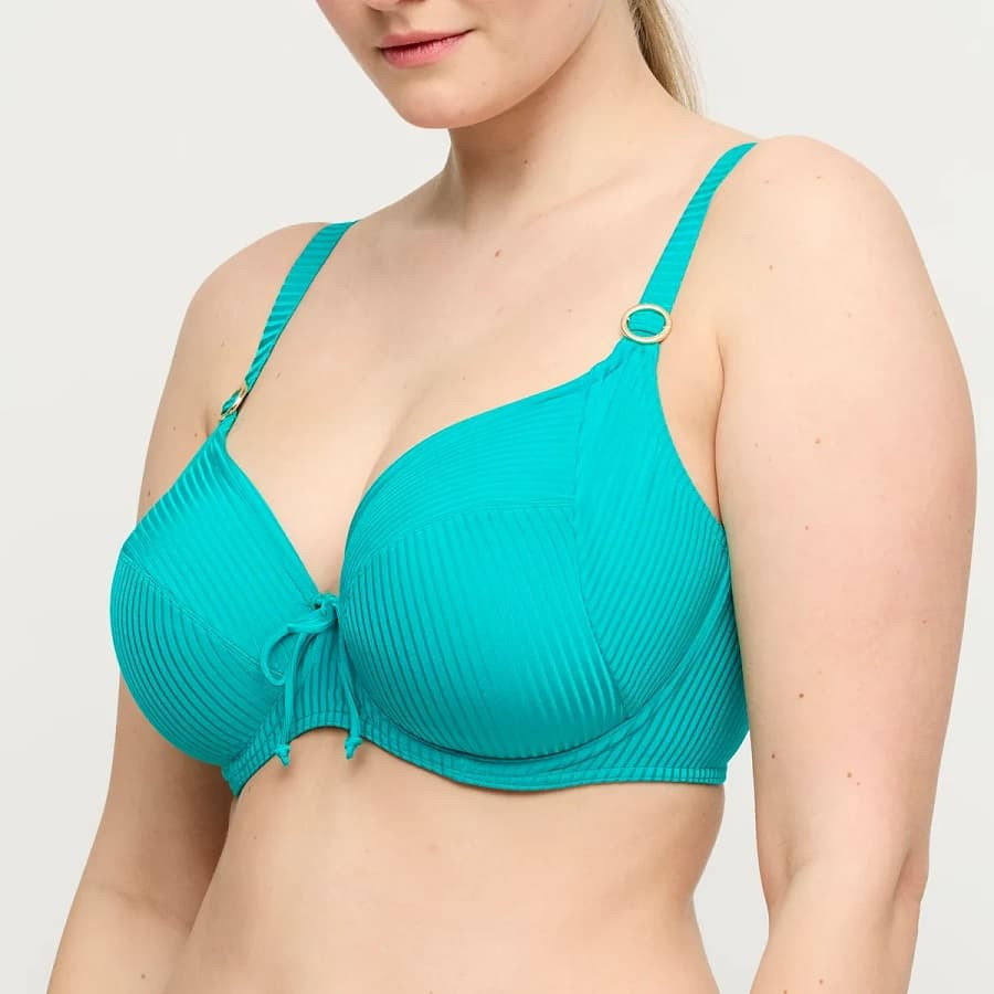 Copa bikini reductora con aros, delray de primadonna swim.