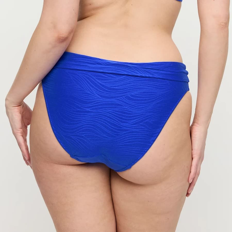 Braga bikini talle alto plegable, mantas de primadonna swim.