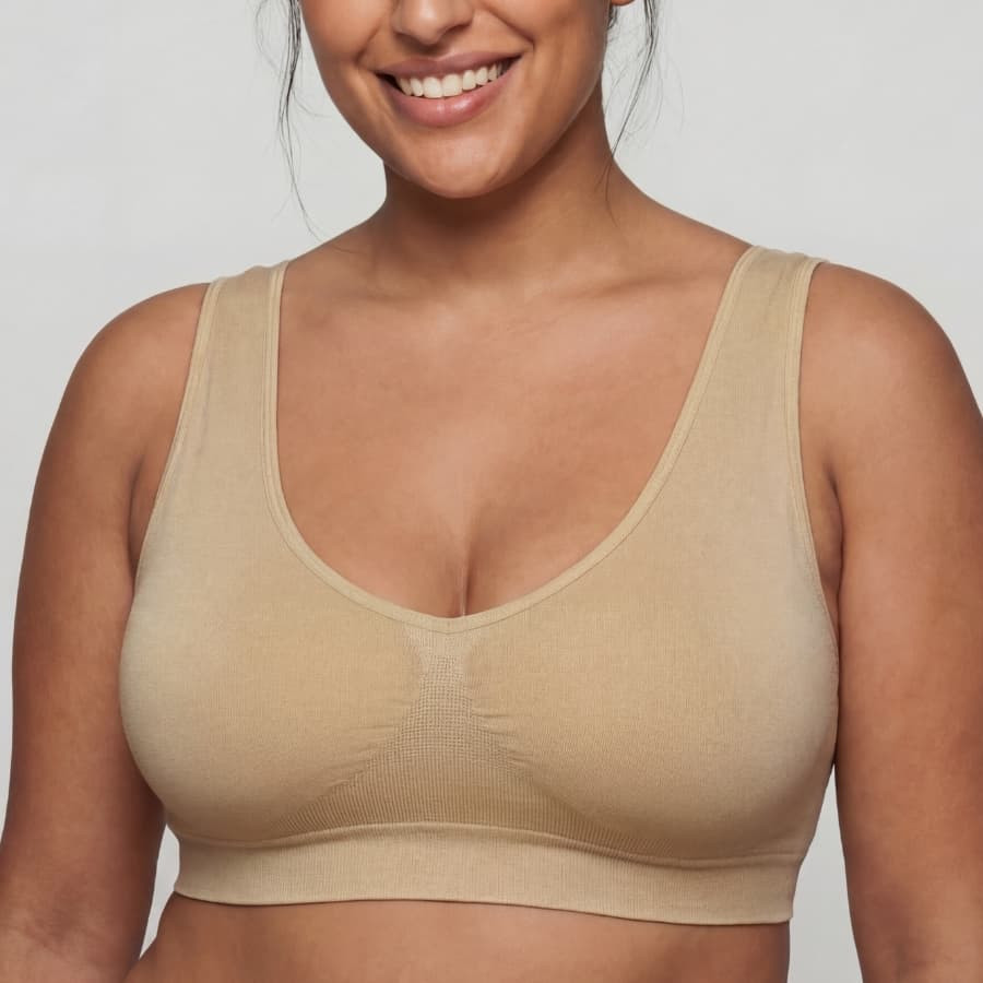 Sally Sleep Bra Top with Removable Padding,...