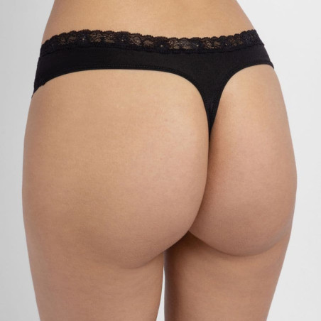 Packx5 Microfiber Thongs, essential cotton, dorina.