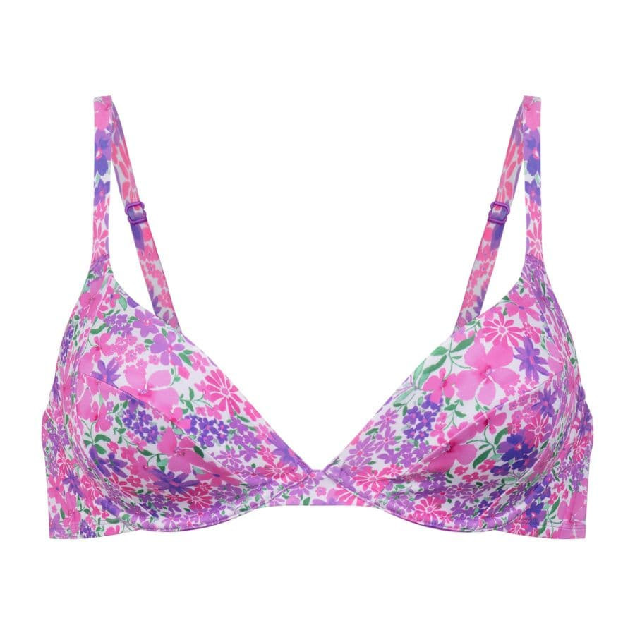 Es Paradis Underwired Bikini Top – Floral Print, dorina.