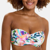 Conjunto bikini sin tirantes flores, barbade de sans complexe. Conjunto bikini sin tirantes flores, barbade de sans complexe.