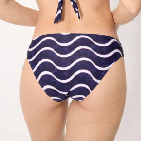 Conjunto bikini sin tirantes copa c, wave de ysabel mora.