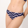 Conjunto bikini sin tirantes copa c, wave de ysabel mora.