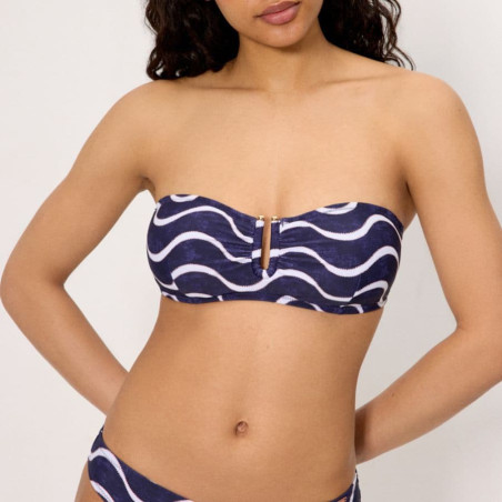 Wave Strapless Bikini Set, ysabel mora.