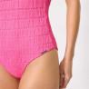 Strawberry Textured Swimsuit, ysabel mora. Strawberry Textured Swimsuit, ysabel mora.