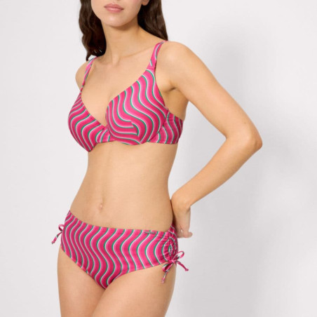 Watermelon Full Cup Bikini with Adjustable Midi Bottom, ysabel mora.