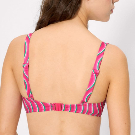 Watermelon Full Cup Bikini with Adjustable Midi Bottom, ysabel mora.