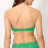 Conjunto bikini sin tirantes copa B y C, lime de ysabel mora. Conjunto bikini sin tirantes copa B y C, lime de ysabel mora.