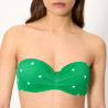 Lime Plus Size Bandeau Bikini, ysabel mora.