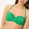 Lime Plus Size Bandeau Bikini, ysabel mora.