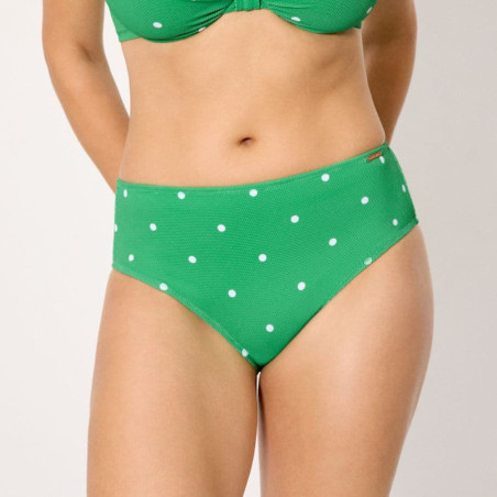 Lime Plus Size Minimizer Bikini, ysabel mora.