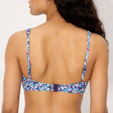 Flowers Plus Size Triangle Bikini, ysabel mora.