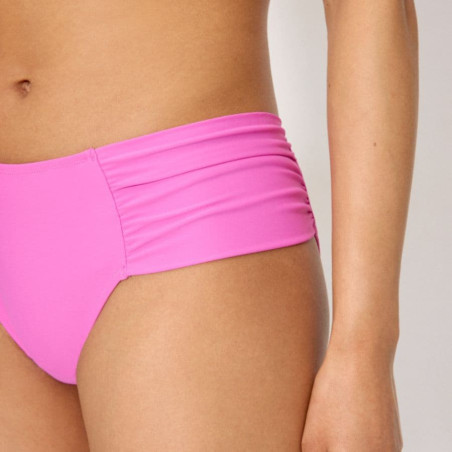 Bandeau Bikini Set Palms Pink, ysabel mora.