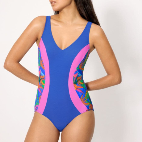 Palms Plus Size Shaping Swimsuit, ysabel mora.