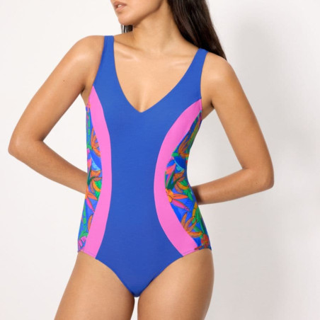 Bañador reductor figura copa b, palms de ysabel mora.