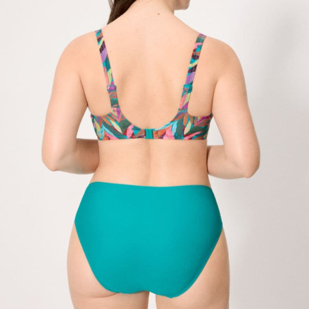 Plus Size Minimizer Bikini Set with Underwire, ysabel mora.