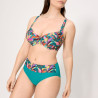 Conjunto bikini reductor copa d y e, turquoise de ysabel mora.