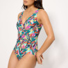 Turquoise Cross Front Shaping Swimsuit , ysabel mora. Turquoise Cross Front Shaping Swimsuit , ysabel mora.
