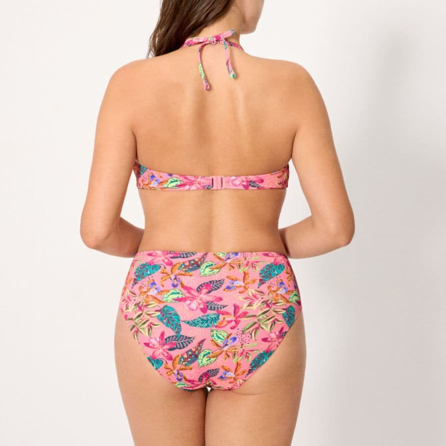 Conjunto bikini reductor copa d, lavander de ysabel mora.