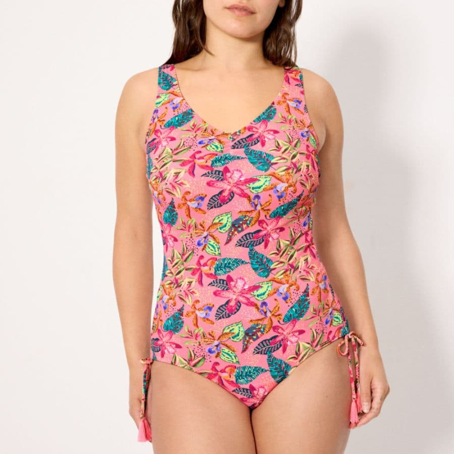 Lavander Adjustable Shaping Swimsuit, ysabel mora.