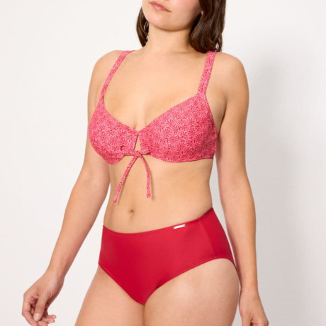 Cherry Minimizer Bikini Set with Underwire, ysabel mora.