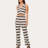 Wind Striped Textured Knit Set, ysabel mora.