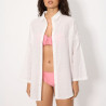 Long Sleeve Embroidered Beach Shirt, ysabel mora.