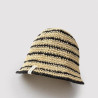 Gorro tipo bucket. Tejido con textura. Gorro tipo bucket. Tejido con textura.