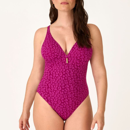 Bañador reductor sin aros, Fuchsia Fever de promise.