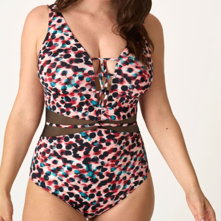 Soft Wild Wire-Free Shaping Swimsuit, promise.
