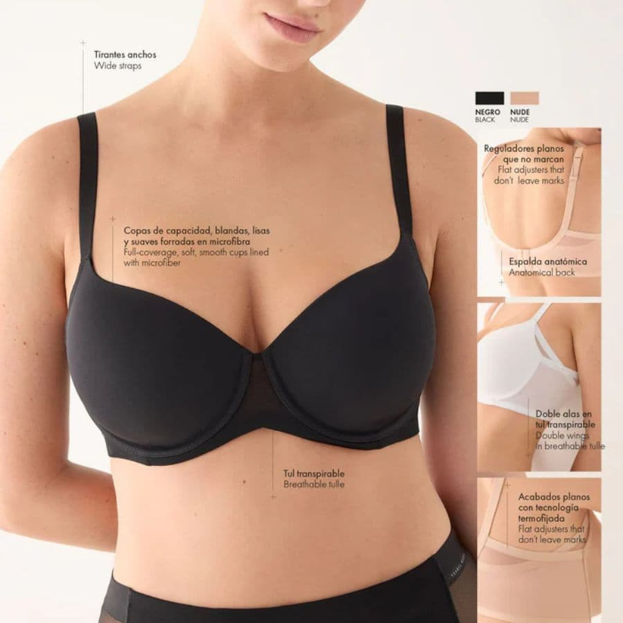 Sol full cup bra, Ysabel Mora NOMARKS – Paula Echevarría.