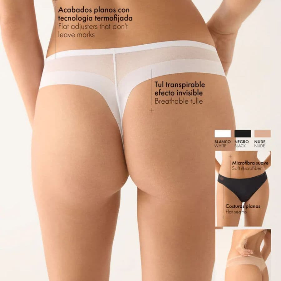 Braga Tanga invisible, Ysabel Mora NOMARKS – Paula Echevarría.