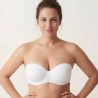 sujetador sin tirantes con relleno fino, michelle de dorina.