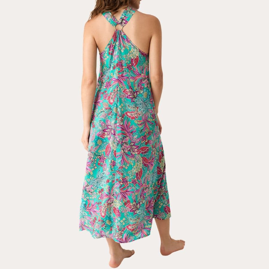 Mirage Long Floral Beach Dress, Promise.