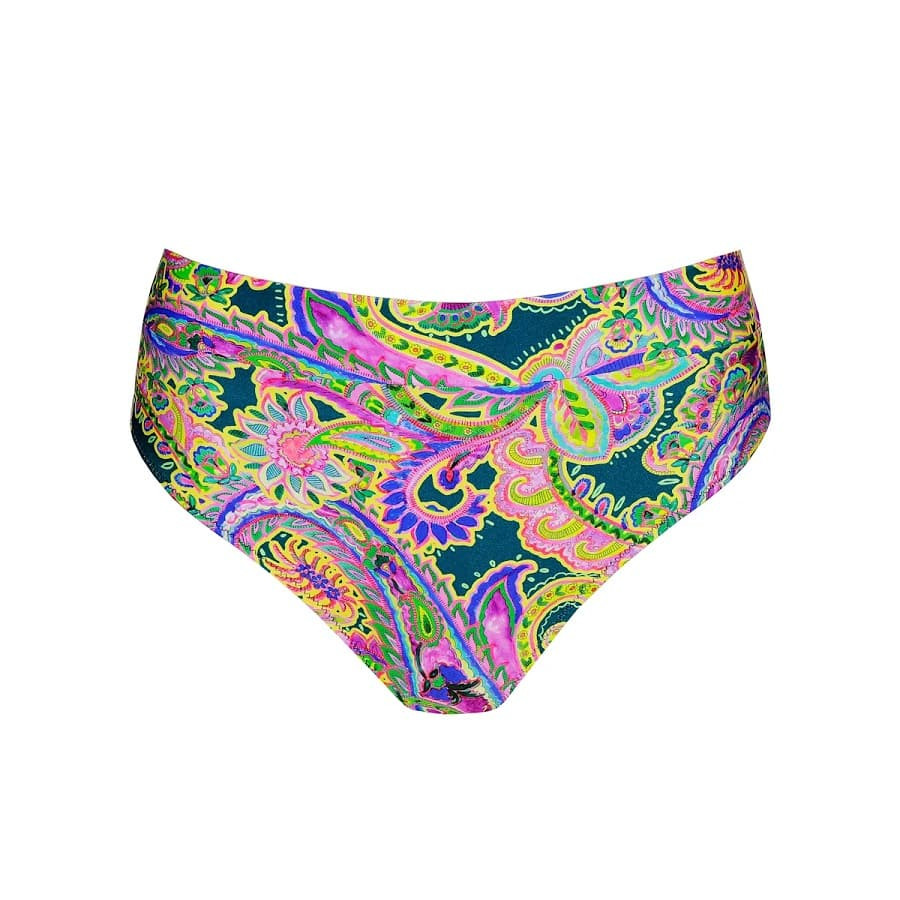 Jolise Foldable High-Waist Bikini Bottoms, Marie Jo Swim.