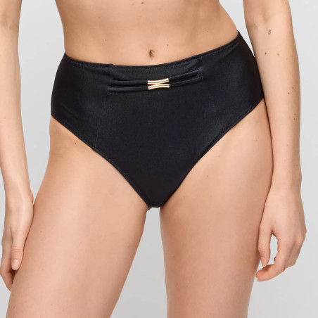 Hello Sunset High-Waist Bikini Bottoms, Marie Jo Swim.