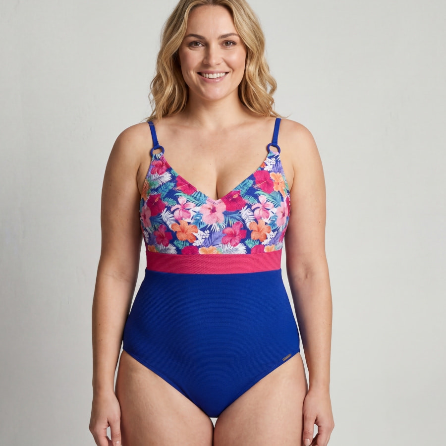 Swimsuit, non wired, removable padded, ilha da...