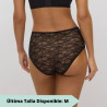 High waisted brief, lace, ysabel mora.