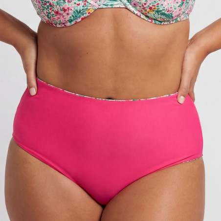 Reversible bikini full briefs, singular swim.