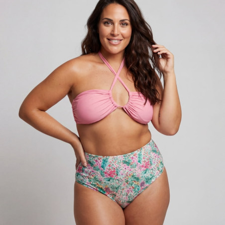 Reversible bikini full briefs, singular swim.