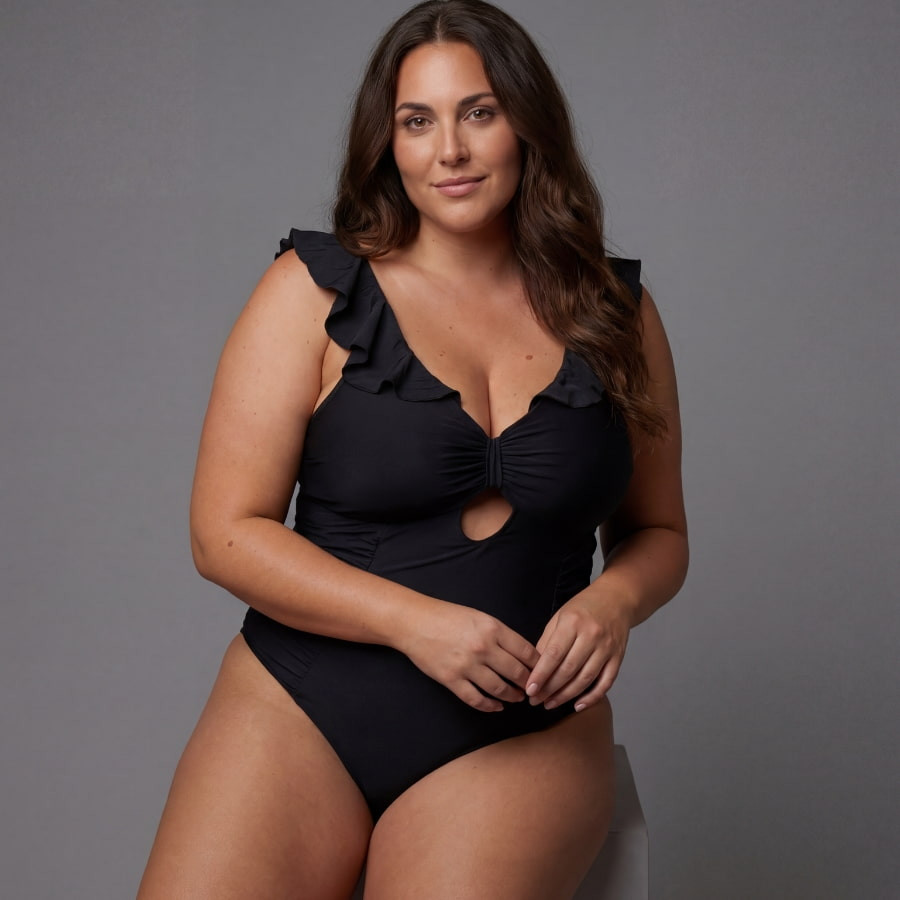 Swimsuit, non wired, removable padded, singular swim.