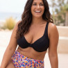 Bikini top, underwired, non padded, singular swim.