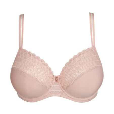 minimizer bra with underwire, twist side, primadonna twist.