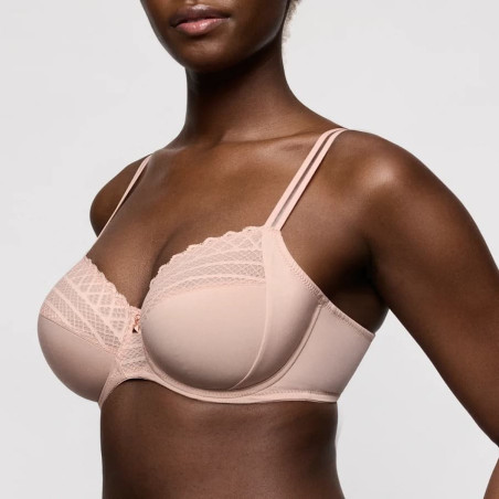 minimizer bra with underwire, twist side, primadonna twist.