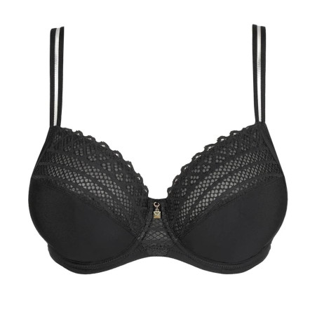 minimizer bra with underwire, twist side, primadonna twist.