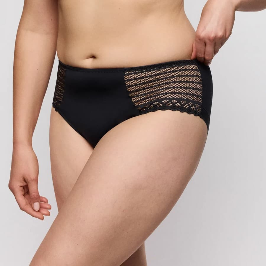 high waisted briefs, twist side, primadonna twist.