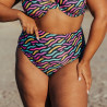 Braga bikini moldeadora de talle alto reversible de singular swim. Braga bikini moldeadora de talle alto reversible de singular swim.
