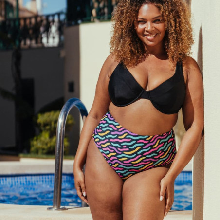 Conjunto bikini reductor con aro de singular swim.