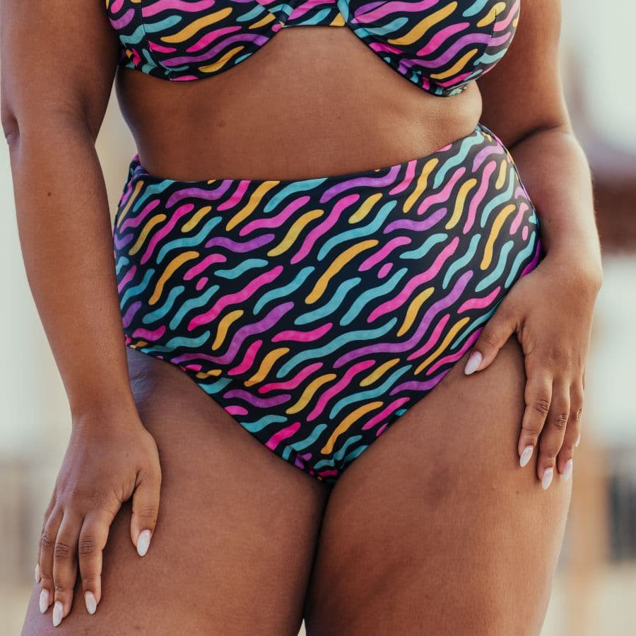 Conjunto bikini bandeau de Singular Swim.